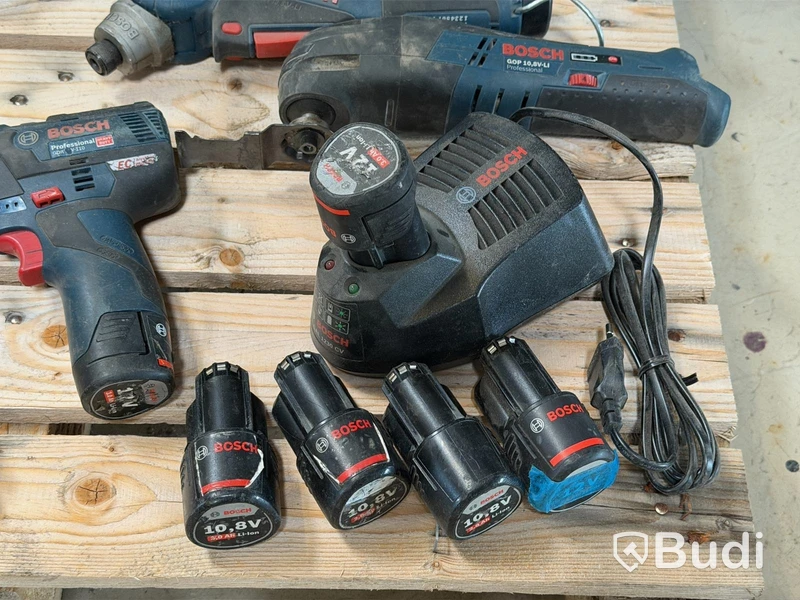 Assortment of Bosch cordless tools, 13 pcs