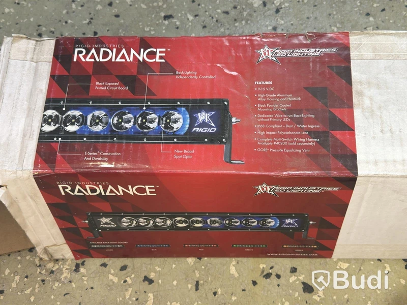 Ljusramp, Rigid Radiance 50", vit backlight
