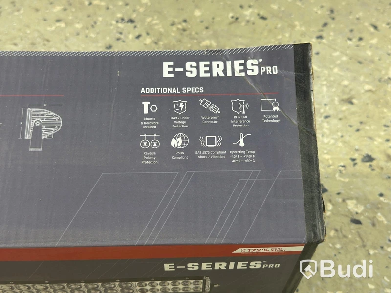 Rigid E-Series Pro 20" LED light bar, spot/drive combo