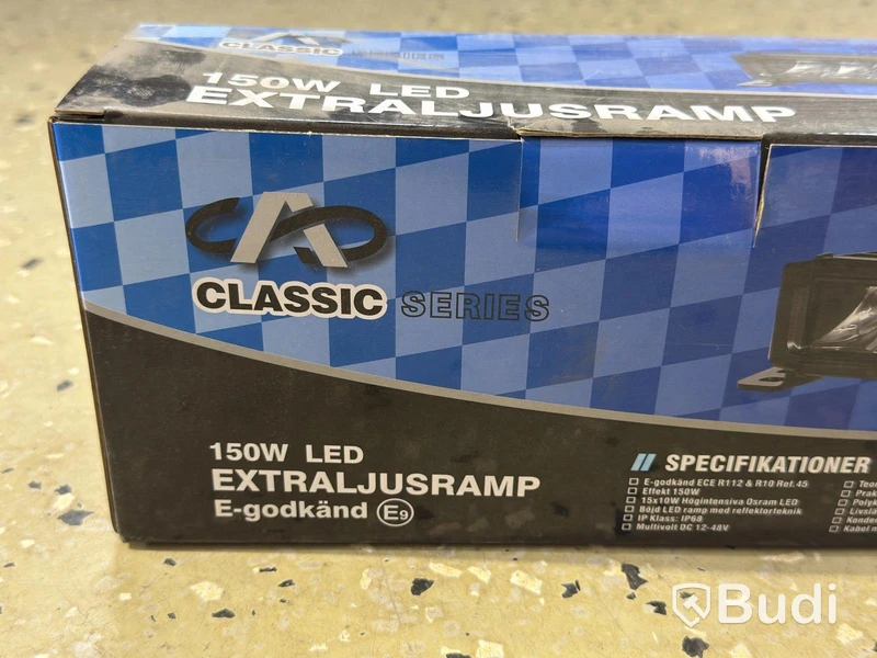 Extraljusram, LED, 150 W