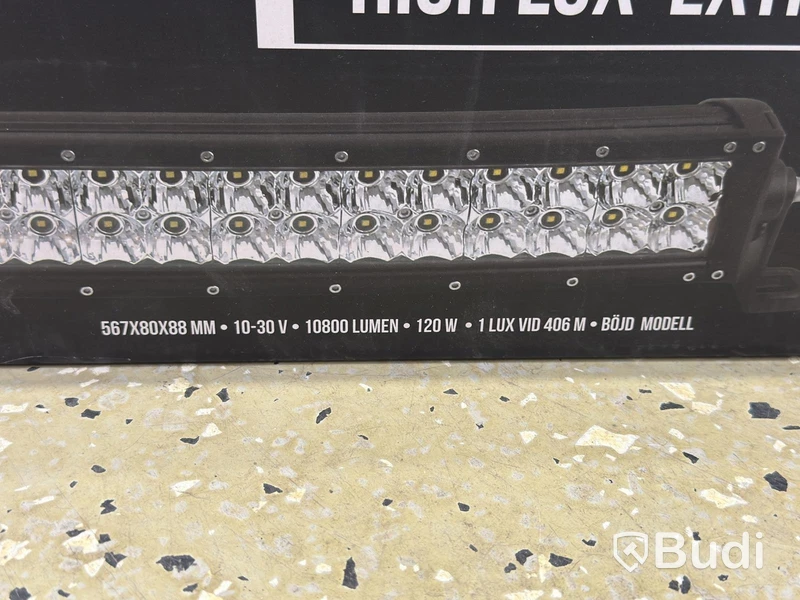 High Lux Auxiliary Light Bar, 567 mm, 120 W