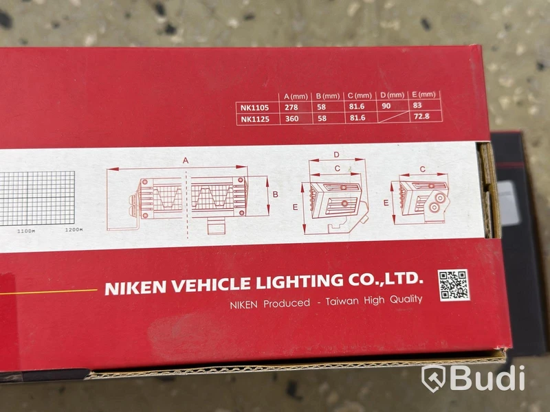 LED-rampa Niken, 2 st