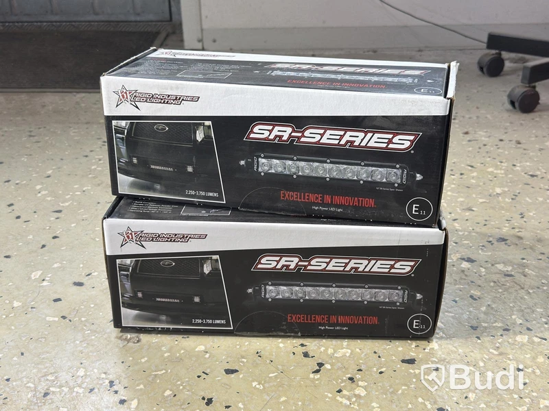 Rigid Industries SR-Series LED light bars, 10", 2 pcs