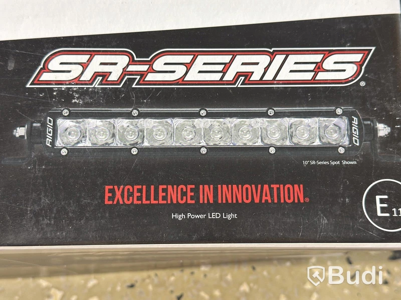 Rigid Industries SR-Series LED light bars, 10", 2 pcs