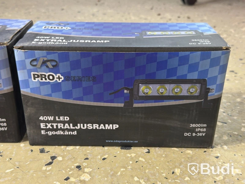 Extraljusramp PRO+, 2 st