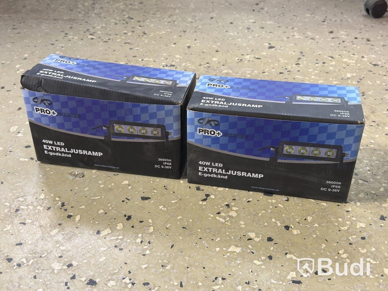 Extraljusramp PRO+, 2 st
