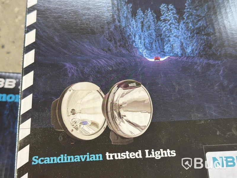 NBB Alpha 225 H1 Broad E40 auxiliary lights, 3 pcs