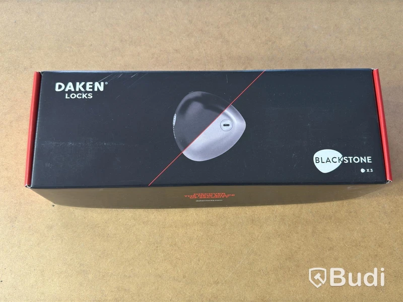 Daken Blackstone Slam lock, 3-pack, black