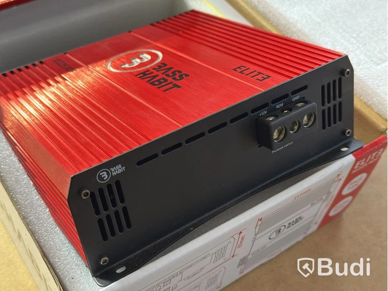 Car amplifier, Bass Habit ELITE SE225.4DF, 4-channel