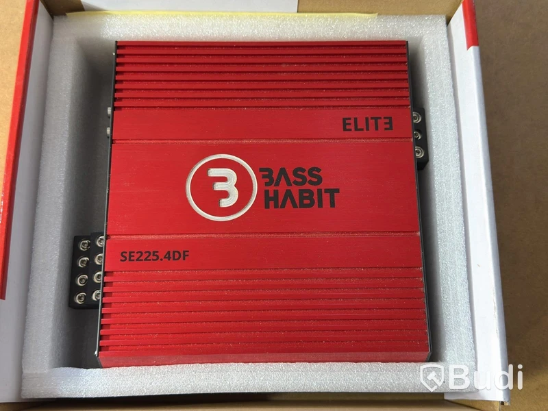 Car amplifier, Bass Habit ELITE SE225.4DF, 4-channel