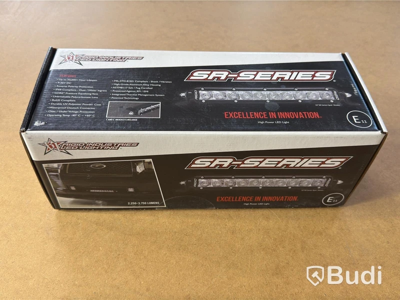 Rigid SR-Series LED light bar, 10"