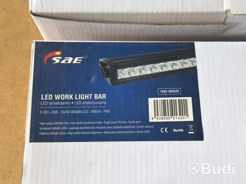 2 LED light bars, SAE, model 1603-300320