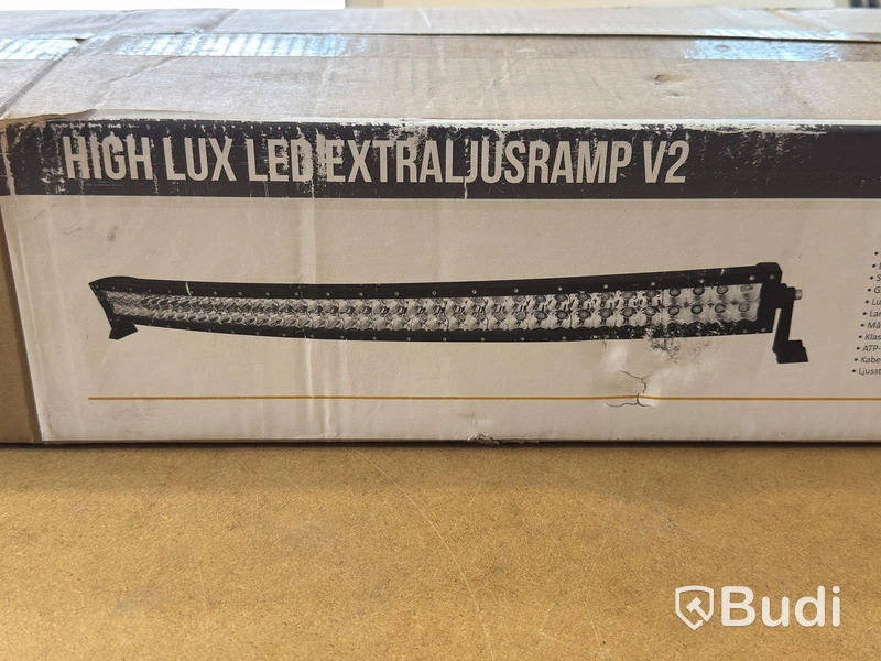 Extraljusramp Osram High Lux LED V2, 127 cm
