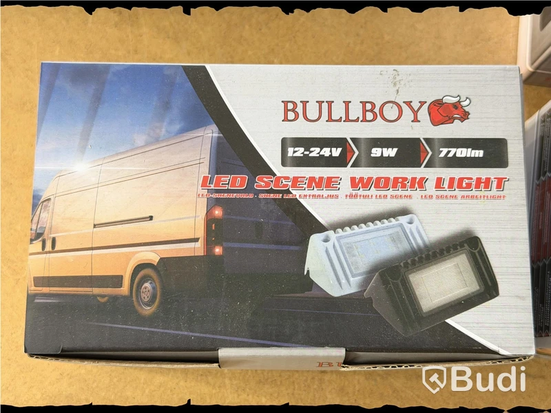 Bullboy Work Lights, 4 pcs