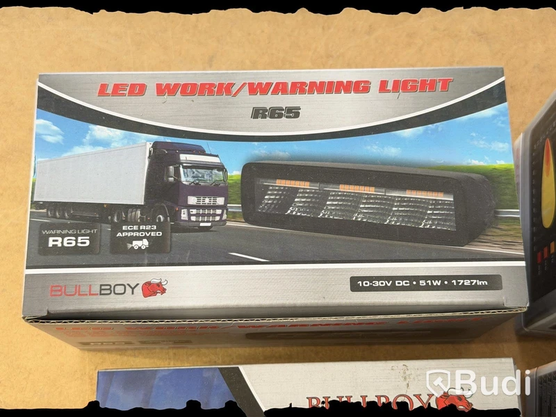 Bullboy Work Lights, 4 pcs