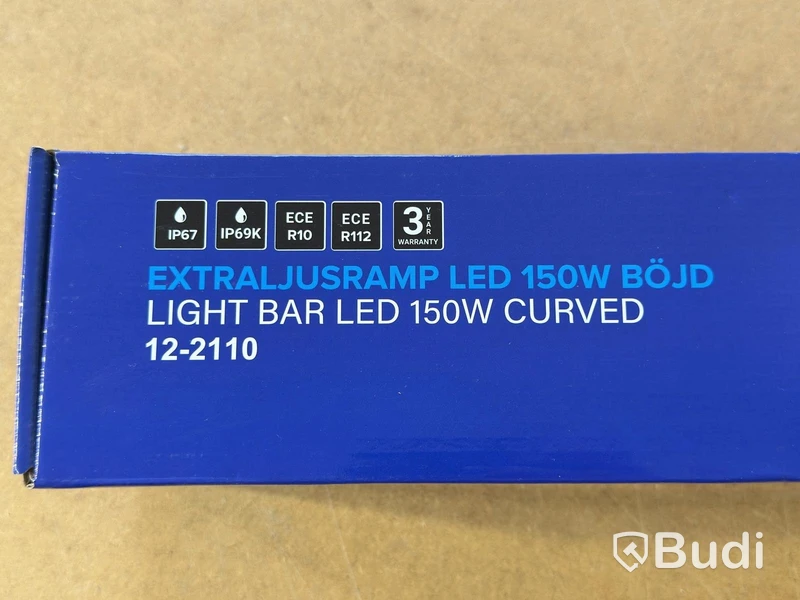HBA LED light bar, 150 W, curved, approx. 55 cm