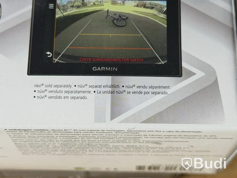 Garmin package - GPS and reversing camera