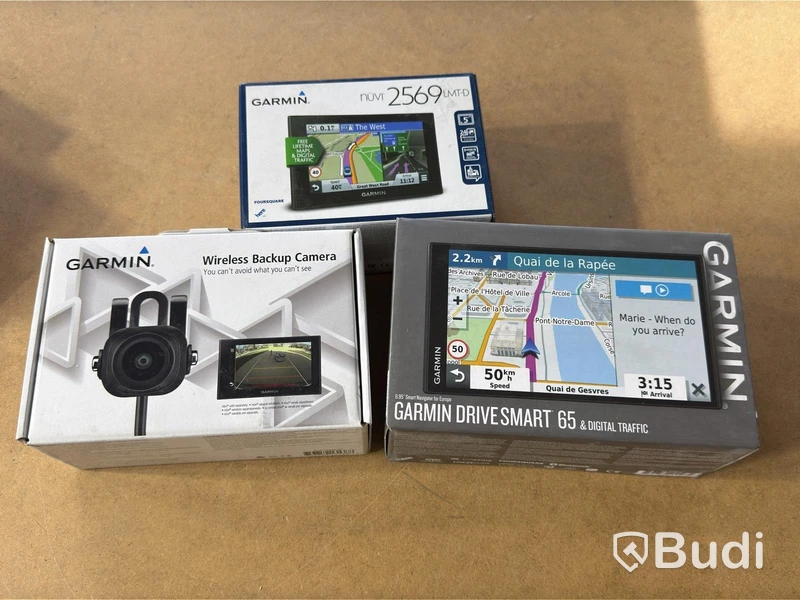 Garmin-paket - 2 st GPS samt backkamera