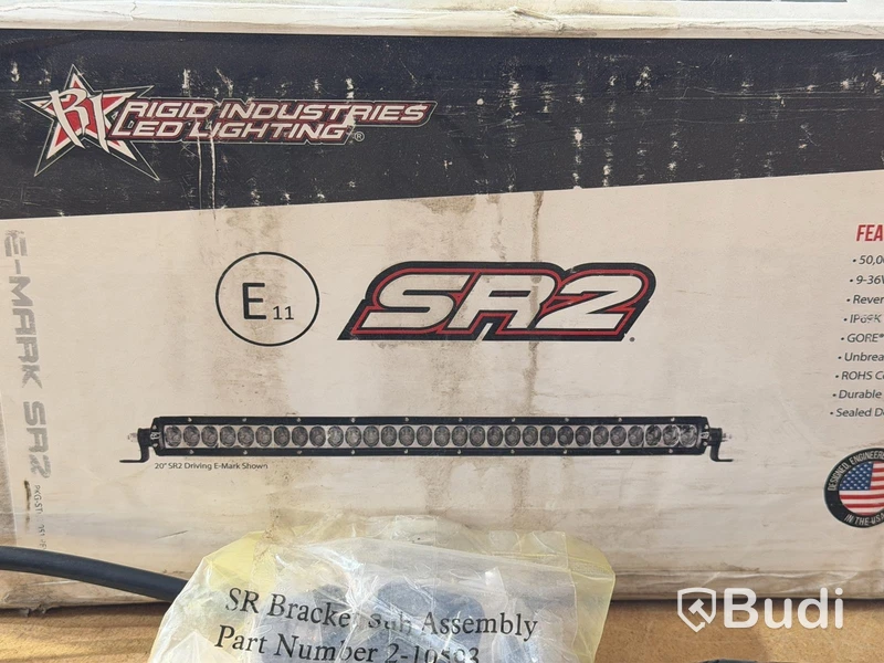 Rigid Industries SR2 Light Bar, 20-inch, Driving eMark