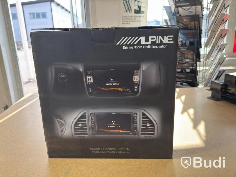 Infotainment system, Alpine X800D-S906, Mercedes-Benz Sprinter