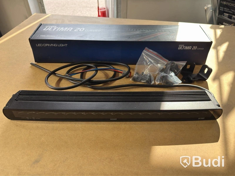 Auxiliary Light Bar, Seeker Ultima 20" Curved