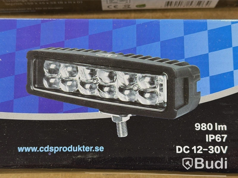 CDS 18 W Work Lights, 6 pcs