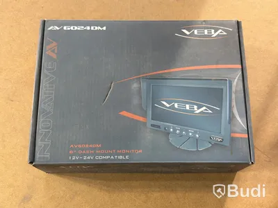 Backkamera Echomaster samt skärm, VEBA AV6024DM, 6,2 tum