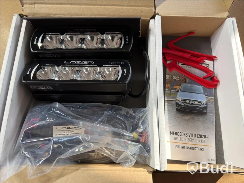 Lazer ST4 LED light bars, 2 pcs