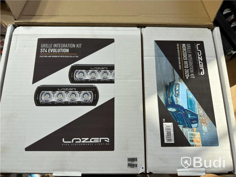 Lazer ST4 LED light bars, 2 pcs