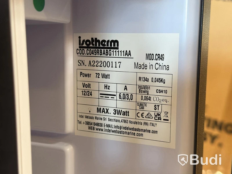 Kylskåp Isotherm CR49 Elegance, 49 l