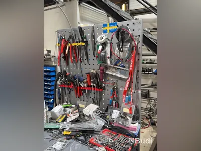 Verktygsvagn System Edström, med verktyg och innehåll
