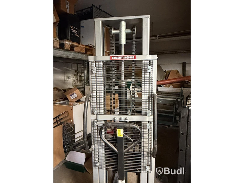 Höglyftande pallstaplare, Silverstone ES1025, 1000 kg, 2,5 m