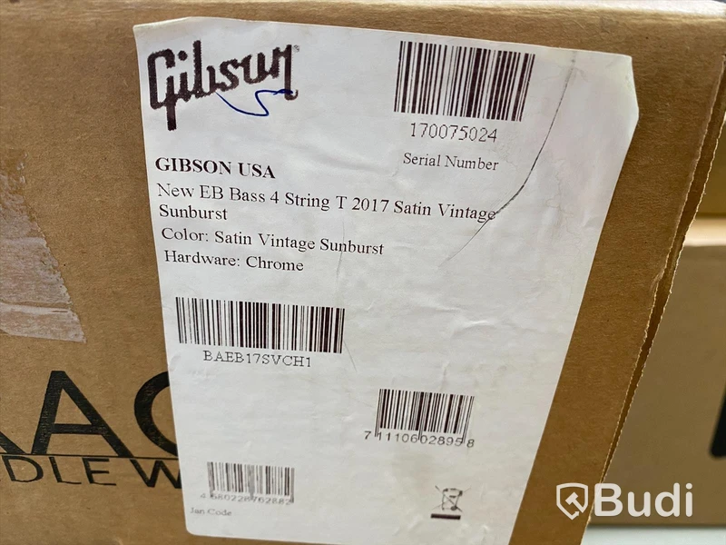 New EB Bass 4 String Satin Vintage elbas