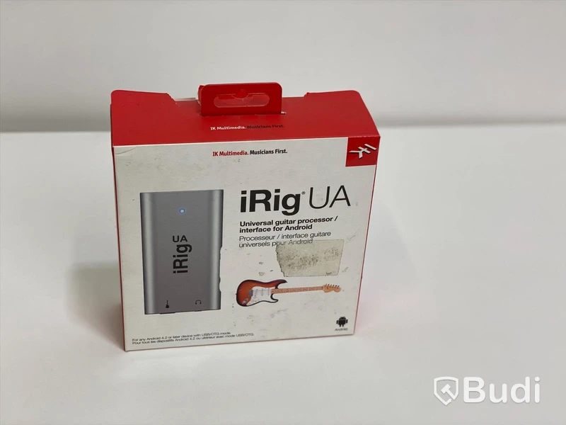 iRig UA Universal guitar processor / interface for Android