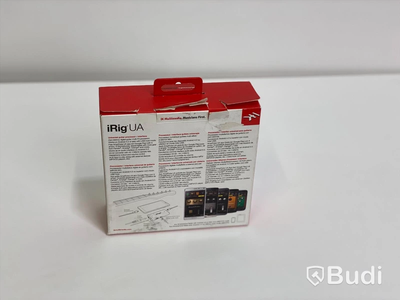 iRig UA Universal guitar processor / interface for Android