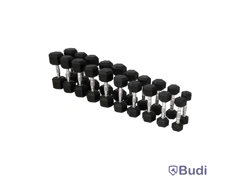 Lot of dumbbells