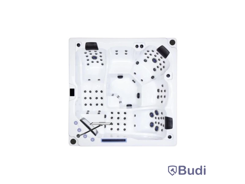 SPABAD WELLIS MATRIX CINEMA 5 PLATSER 102 JETS ICE WHITE