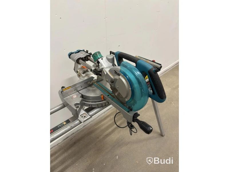 Kap- och geringssåg Makita, LS0815FL inkl. stativ med sidostöd Bosch, GTA 2600