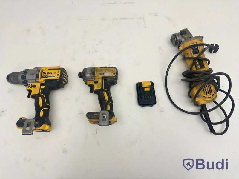 Borrskruvdragare, Slagskruvdragare och vinkelslip DeWalt