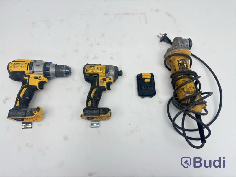 Borrskruvdragare, Slagskruvdragare och vinkelslip DeWalt