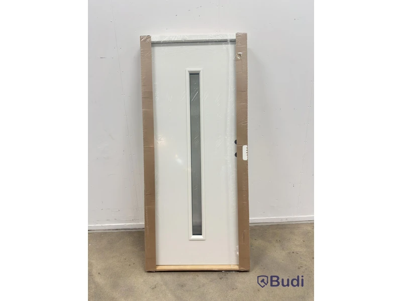 YTTERDÖRR SOLID ELEMENTS ODENSE 9X20 HÖGER VIT