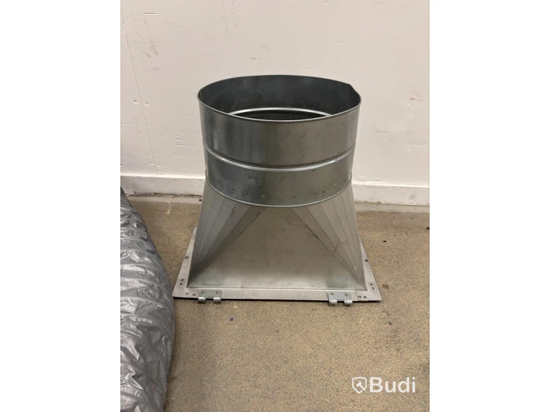 Ventilationsslang, med adapter