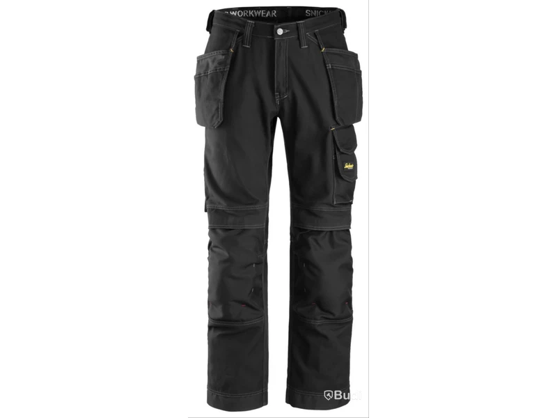 MIDJEBYXA SNICKERS 3215 SVART, COMFORT COTTON HF. STL 112