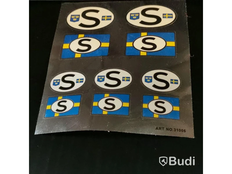 Stickers klistermärken Sverige