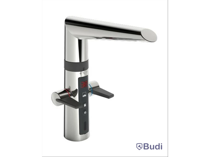(NEW) KITCHEN MIXER FAUCET ORAS OPTIMA DB-BL SENSOR, SHUT-OFF, TEMP. DISPLAY, ELECTRIC SHUT-OFF, 2727F