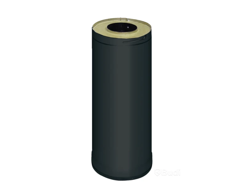 (NEW) STEEL CHIMNEY EXTENSION WHP500M BLACK HARVIA