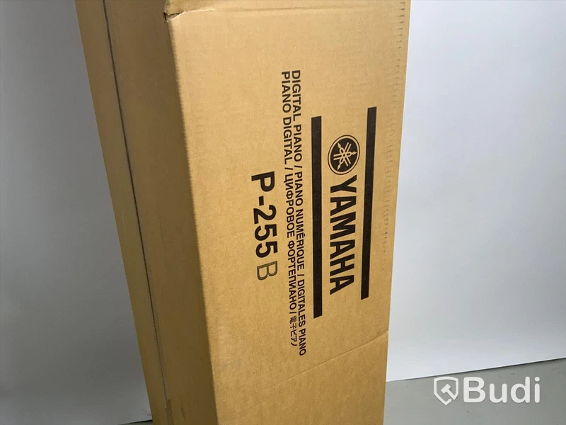 Digitalpiano, YAMAHA P-255B, ny i kartong