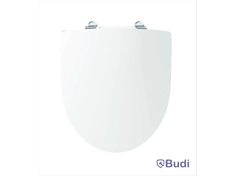 (NEW) IFÖ SPIRA SOFT-CLOSE TOILET SEAT, HARD, QR/FIXED FITTINGS, WHITE 99493