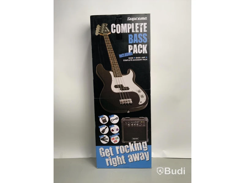 Bass kit, Supreme, ny i kartong