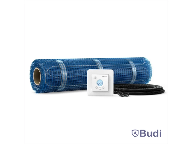 (NEW) HEATING CABLE MAT INCLUDING THERMOSTAT, THERMOFLEX KIT 2.1 M²,